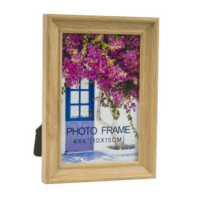 4x6 photo frames - solid wood - bulk  -- 48 per case