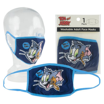 tom and jerry adult face masks  -- 50 per box