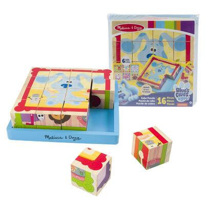 blues clues cube puzzle - 16 pieces - -  -- 12 per case