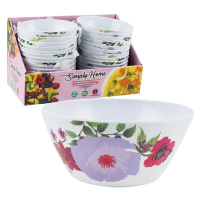 simply home round bowls - 6 in  -- 24 per case