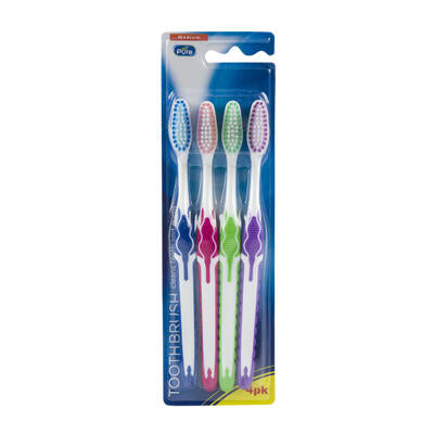 adult toothbrushes 4 pack -  -- 48 per case