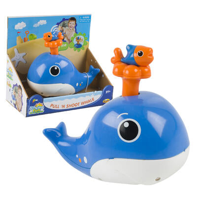 whale pull squirter bath toy  -- 6 per case