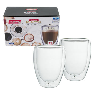 glass drinkware sets - 11.8oz - -  -- 6 per case