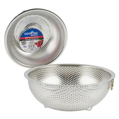 7.6 in stainless steel strainers - bulk  -- 48 per case