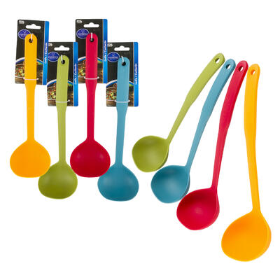 11.8 inch ladles - 4 assorted colors -- 48 per case