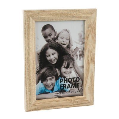 4x6 photo frames - solid wood - bulk  -- 48 per case