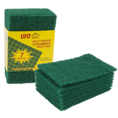 ufo scouring pads - bulk pack - green -- 60 per case