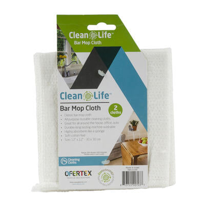 bar mop cloth set -- 24 per case