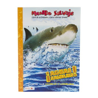 aguas salvajes coloring book - 80 pages -  -- 24 per case