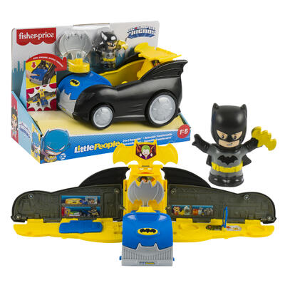 fisher price 2 in 1 batmobile toy car -- 2 per case