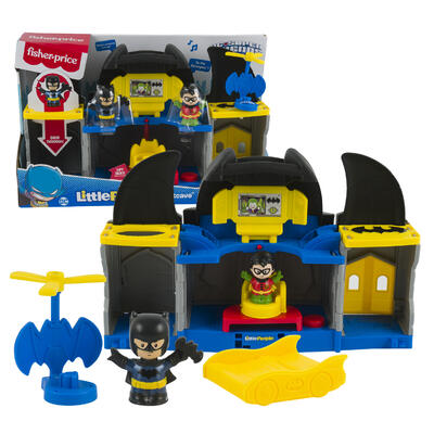 fisher price batman super friends playset - 2 pack -- 2 per case