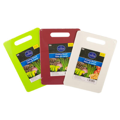 cutting boards - 13.7 in - assorted colors - bulk  -- 24 per case