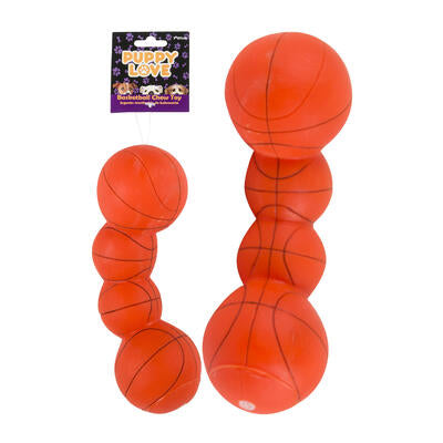 basketball dog toy - 7.5 in - bulk  -- 48 per case