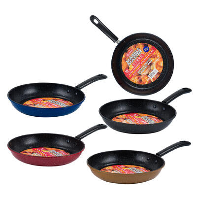 mr. handy marble coating frying pans - 10 -- 12 per case