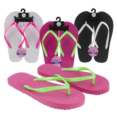 ladies sandals - assorted colors & sizes  -- 72 per case