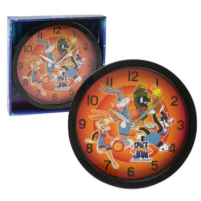 space jam: a new legacy wall clock - 10 in -- 6 per case