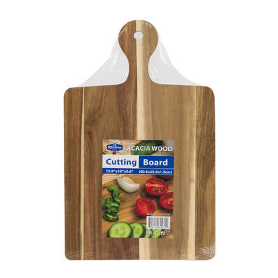 acaia wood cutting boards - 16x10 - -  -- 12 per case