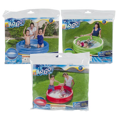 h2o go play pool - 10 h - assorted colors -- 6 per case