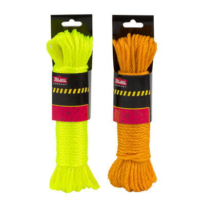 garden rope - 49ft - assorted colors -- 48 per case