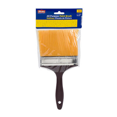 5 in paint brushes with plastic handle -  -- 24 per case