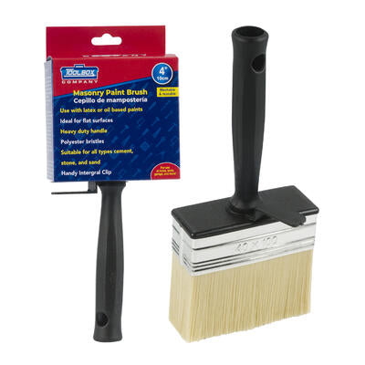 4 inch paint brushes with plastic handle - bulk  -- 24 per case