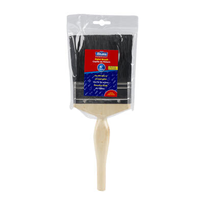 4 inch paint brushes with wooden handles - -  -- 24 per box