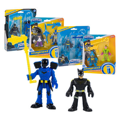 dc super friends batman action figure playset - 4 pack -- 4 per case