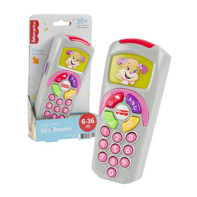 fisher price puppy pink play remote with sound -- 4 per case