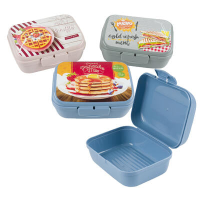 33.8oz lunch box - assorted colors -- 24 per case