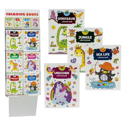 kids foil coloring book - 32pg  -- 144 per case