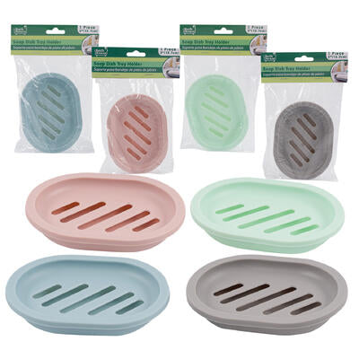 bath house plastic soap dish - 5 l -- 72 per case