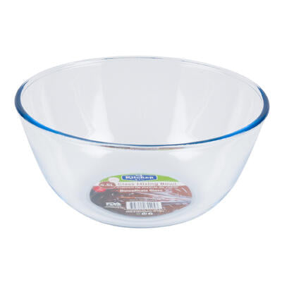 borosilicate glass mixing bowls - 4.5l -- 8 per case