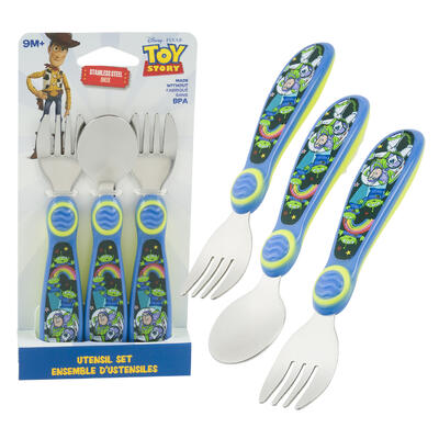 toy story flatware set - - licensed -- 12 per case