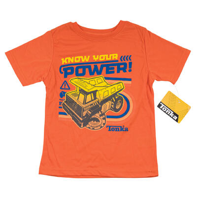 tonka boys t-shirts - assorted sizes -- 72 per case