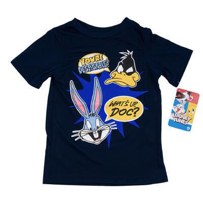 looney tunes boys t-shirts - assorted sizes - -. -- 72 per case