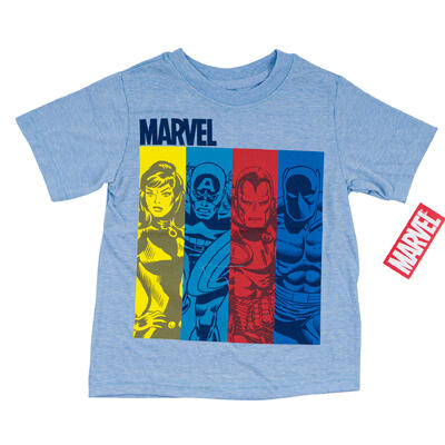 marvel boys t-shirts - assorted sizes -- 72 per case