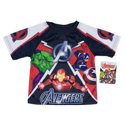 avengers boys t-shirt - assorted sizes - bulk  -- 48 per case