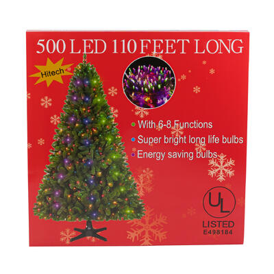 500 led christmas lights - 110ft - bulk 24 pack -- 24 per case