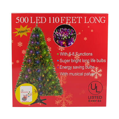 500 led christmas lights - 110ft -- 24 per case