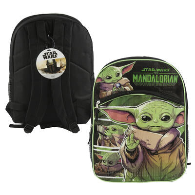 baby yoda 2-pocket backpacks  -- 12 per case