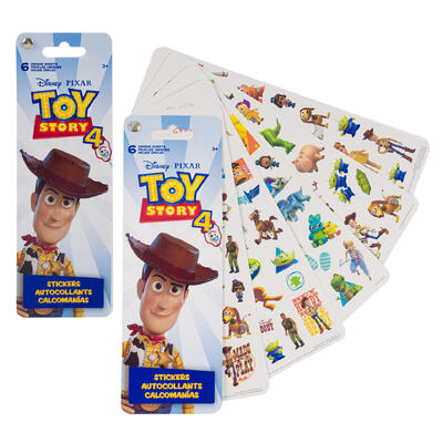 toy story 4 sticker flip packs -  -- 72 per box