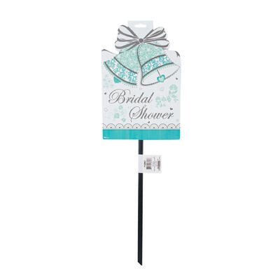 outdoor bridal shower sign stakes -- 36 per case