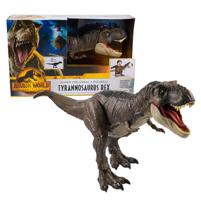 jurassic world tyrannosaurus rex action figure - single figure -- 1 per case