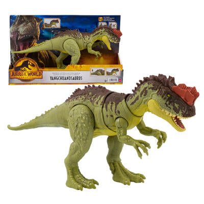 jurassic world yangchuanosaurus action figure -- 2 per case