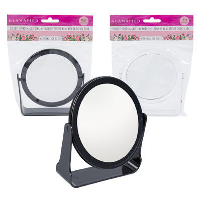 double sided magnifying mirrors - 5.3x magnification  -- 48 per case