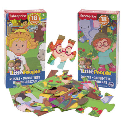 little people puzzles - 18pc -  -- 6 per case