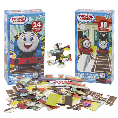thomas and friends puzzles - 18pc and 24pc -- 6 per case