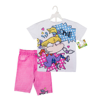 rugrats 2 piece t-shirt & shorts set -- 48 per case