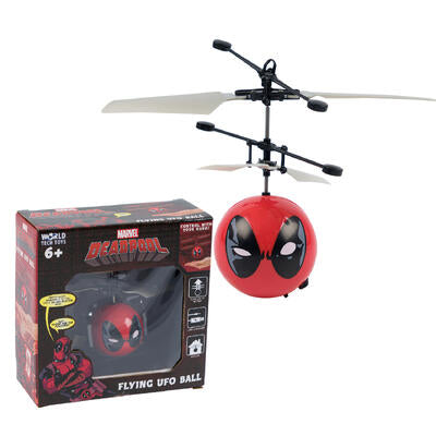 ufo marvel deadpool ball helicopter - 6 inch -- 6 per case