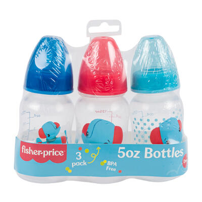 fisher price elephant bottle sets - 5oz  -- 12 per box